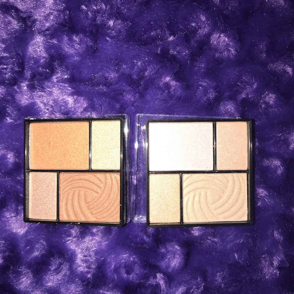 Bronzing and strobing quad palettes